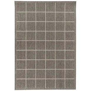 MULTI-DECOR Dywan PATIO KRATA ciemnoszary 80 x 150 cm - Dywany zewnętrzne - miniaturka - grafika 1
