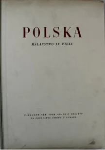 Polska Malarstwo XV wieku - Książki o kulturze i sztuce - miniaturka - grafika 1