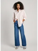 Koszule damskie - Pepe Jeans Koszula "Artemisa" w kolorze jasnoróżowo-białym - miniaturka - grafika 1