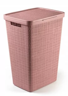Kosz do magla Curver Jute 46L, pudrowy róż - Kosze na bieliznę Kosz do magla Curver Jute 46L, pudrowy róż - Kosze na bieliznę - miniaturka - grafika 1