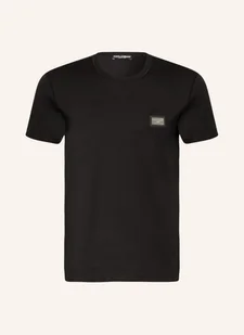 Dolce & Gabbana T-Shirt schwarz - Moda i Uroda OUTLET - miniaturka - grafika 1