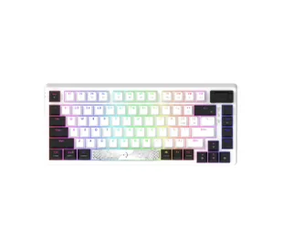 Aqirys Adara Mini HaiMu Linear Pink Czarno-biały - Klawiatury - miniaturka - grafika 1