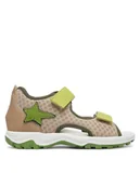 Buty dla chłopców - Primigi Sandały 1367022 S Zielony - miniaturka - grafika 1