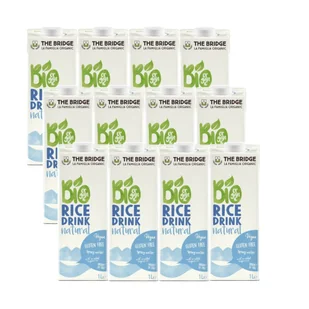 The Bridge Napój ryżowy naturalny bez glutenu Zestaw 12 x 1 l Bio - żywność - Napoje roślinne - miniaturka - grafika 1