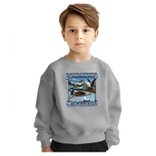 Bluzy dla dziewczynek - BLUZA DZIECIĘCA BOMBARDINO CROCODILO 146-152 DLA CHŁOPCA DZIEWCZYNKI - miniaturka - grafika 1