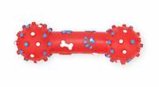 Zabawki dla psów - PET NOVA Pet Nova Hantel dentystyczny DentBone z dźwiękiem czerwony [rozmiar XL] 26cm PPTN050 - miniaturka - grafika 1