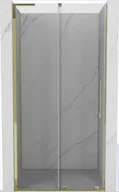 Ścianki i drzwi prysznicowe - Mexen Velar L drzwi prysznicowe rozsuwane 110 cm, transparent, złote - 871-110-003-01-50 - miniaturka - grafika 1