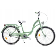 Rowery - Rower Miejski dziecięcy Dallas Bike City Junior 24" 1spd - miniaturka - grafika 1