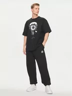Koszulki męskie - KARL LAGERFELD T-Shirt 755098 542270 Czarny Regular Fit - miniaturka - grafika 1