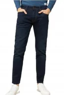 Spodnie męskie - PEPE JEANS JEANSY PROSTE GRANATOWE MĘSKIE DŁUGIE 34/32 2Z4D3_D* 34/32 2_4 - miniaturka - grafika 1