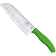 Noże kuchenne - Victorinox Nóż Santoku 6.8526.17L4B - miniaturka - grafika 1