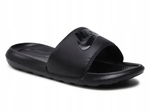 KLAPKI damskie NIKE VICTORI ONE SLIDE CN9677-004 czarne wygodne 42 - Klapki i japonki damskie - miniaturka - grafika 1