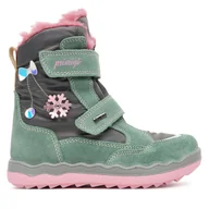 Buty dla dziewczynek - Śniegowce Primigi GORE-TEX 8883700 S Zielony - miniaturka - grafika 1