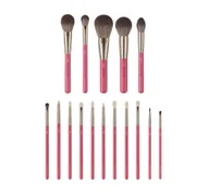 Pędzle do makijażu - BOHO BEAUTY ROSE TOUCH ZESTAW 16 PĘDZLI DO MAKIJAŻU - miniaturka - grafika 1