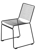 Krzesła - Elior Krzesło Hagos - czarne - miniaturka - grafika 1