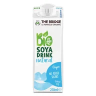 Napoje roślinne - The Bridge Napój sojowy naturalny bez dodatku cukrów bezglutenowy 250 ml Bio - miniaturka - grafika 1
