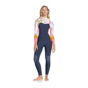 Pianki do pływania - Pianka do pływania damska Roxy Syncro 4/3 mm szara ERJW103086 rozmiar 8 - miniaturka - grafika 1