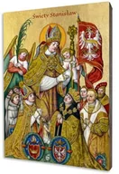 Ikony i obrazy sakralne - Ikona święty Stanisław - miniaturka - grafika 1