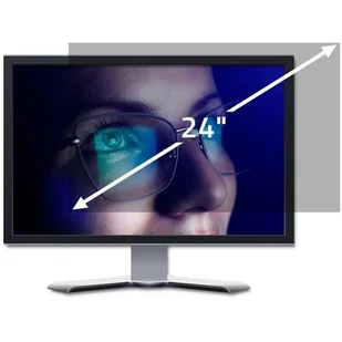 Qoltec Filtr prywatyzujący RODO | 24" | 16:9 (51060) - Filtry prywatyzujące - miniaturka - grafika 1