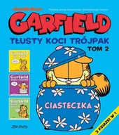 Komiksy dla młodzieży - Garfield. Tłusty koci trójpak. Tom 2 - Jim Davis - książka - miniaturka - grafika 1