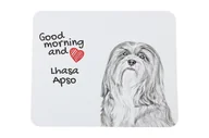 Podkładki pod mysz - Lhasa Apso podkładka pod mysz z psem Art-Dog - miniaturka - grafika 1