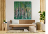 Obrazy i zdjęcia na płótnie - Obraz kolor życia 130x130 - miniaturka - grafika 1