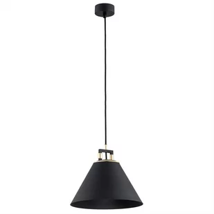 w koszyku Argon Orte 4915 lampa wisząca zwis 1x15W E27 czarna/mosiądz - Lampy sufitowe - miniaturka - grafika 1