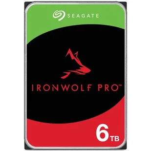 Seagate Dysk IronWolfPro 6TB 3.5" 256MB ST6000NT001 - Dyski HDD - miniaturka - grafika 1
