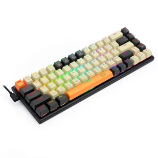 Mechaniczna Klawiatura Gamingowa K633CGO-RGB Ryze 68 Klawiszy Kompaktowa Podświetlenie RGB Czerwone Przełączniki - Klawiatury - miniaturka - grafika 4