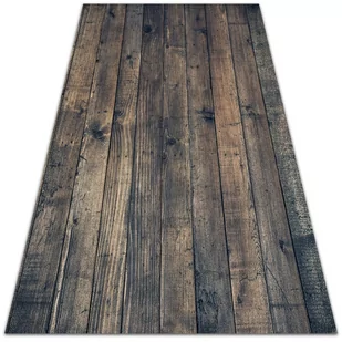 Modny dywan winylowy Ciemne deski 80x120 cm - Dywany - miniaturka - grafika 1