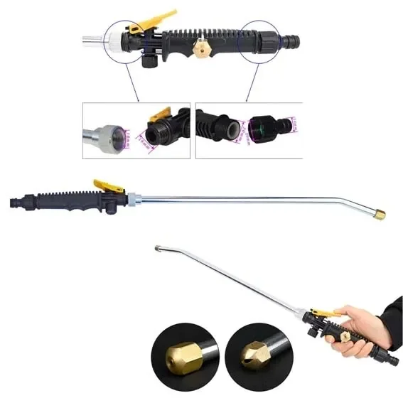 Metalowa Lanca Do Opryskiwacza Ogrodowego 46 Cm – Złącze 3/4