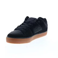 Koszulki męskie - DC Męskie buty do jazdy na deskorolce Pure Low Top, Czarny/gumowy/czarny, 40.5 EU - miniaturka - grafika 1