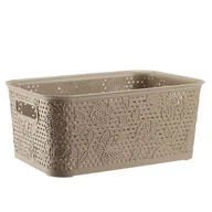Pudła i pojemniki do przechowywania - Koszyk 10 l FANCY beżowy - miniaturka - grafika 1