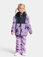 Kurtki i płaszcze dla chłopców - Didriksons Kurtka przeciwdeszczowa Stormhatt 504737 Fioletowy Regular Fit - miniaturka - grafika 1
