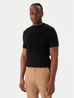 Koszulki męskie - KARL LAGERFELD T-Shirt 755040 561221 Czarny Regular Fit - miniaturka - grafika 1