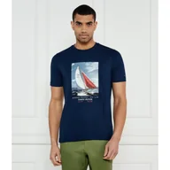 Koszulki męskie - Tommy Hilfiger T-shirt Regular Fit - miniaturka - grafika 1