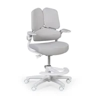 Fotele i krzesła biurowe - Ergonomiczne krzesło dziecięce NEMO, szary - miniaturka - grafika 1