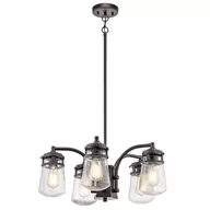 Lampy ogrodowe - Kichler LYNDON KL/LYNDON/5P lampa wisząca 5x75W E27 - miniaturka - grafika 1