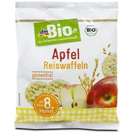 Ryż - DM, Bio, talarki ryżowe z jabłkiem, 35 g - miniaturka - grafika 1