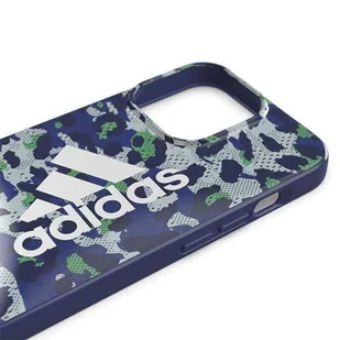 Adidas OR Snap Case Leopard iPhone 13/13 Pro 6,1" niebieski/blue 47260 - Etui i futerały do telefonów - miniaturka - grafika 5