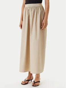 United Colors Of Benetton Spódnica maxi 4TPUD004I Beżowy Regular Fit - Spódnice - miniaturka - grafika 1