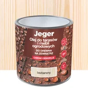 Narzędzia glazurnicze - Olej do tarasów i mebli ogrodowych bezbarwny 2.5 l Jeger 5904804910525 - miniaturka - grafika 1