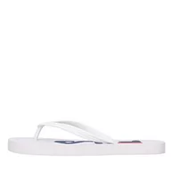 Klapki i japonki damskie - FILA Troy WMN japonki damskie, biały - biały - 41 EU - miniaturka - grafika 1