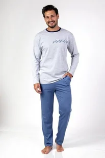 Piżama Regina 466 dł/r M-XL Z24/25 męska - Piżamy męskie - miniaturka - grafika 1