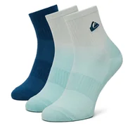 Skarpetki męskie - Skarpety Quiksilver AS_QUIKSILVER_102Z_SS25 (3-PACK) Zielony - miniaturka - grafika 1