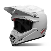 Kaski motocyklowe - Kask Cross BELL Moto-9S Flex Złamany BiałyL - miniaturka - grafika 1