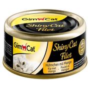 Mokra karma dla kotów - Gimpet GIMCAT SHINYCAT FILET CHICKEN + MANGO 70G GBC-10-2979 - miniaturka - grafika 1