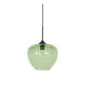 Lampy sufitowe - Zielona lampa sufitowa z szklanym kloszem ø 30 cm Mayson – Light & Living - miniaturka - grafika 1