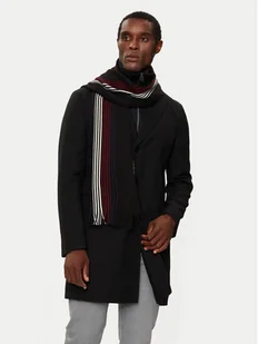 Tommy Hilfiger Szalik Corp Love AM0AM12833 Czarny - Apaszki i szaliki męskie - miniaturka - grafika 1