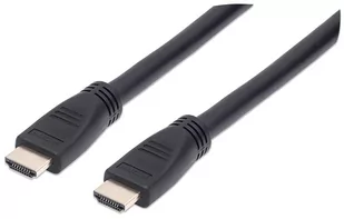 Manhattan Kabel 4k@60Hz HDMI-Kabel CL3 zert geschirmt 10m 353977 - Kable - miniaturka - grafika 3